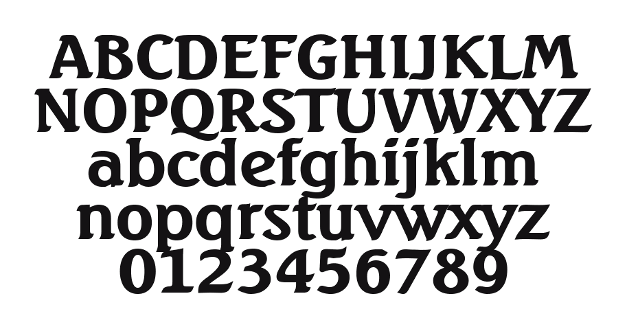 Beach-Wide-Bold: every letter, A to Z and a to z, and the numbers 0 to 9