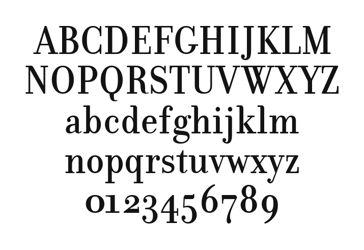 Donatora-Medium-OSF: every letter, A to Z and a to z, and the numbers 0 to 9