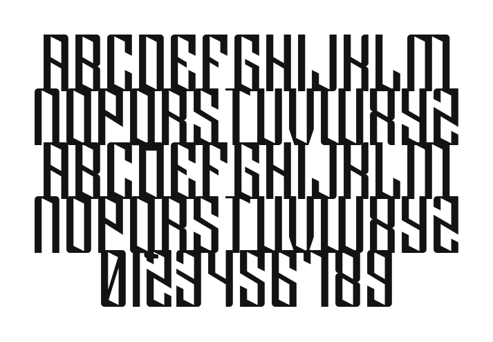 Klytus: every letter, A to Z and a to z, and the numbers 0 to 9
