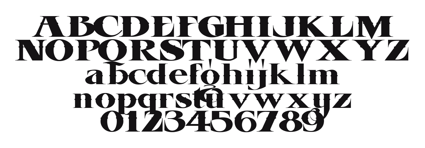 LHFEsotericNewWesternReg: every letter, A to Z and a to z, and the numbers 0 to 9