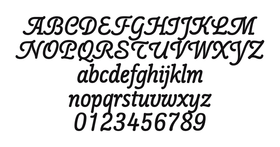Poppl-College-R-2-Medium: every letter, A to Z and a to z, and the numbers 0 to 9