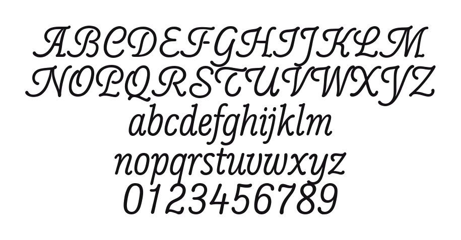 Poppl-College-R-2-Regular: every letter, A to Z and a to z, and the numbers 0 to 9
