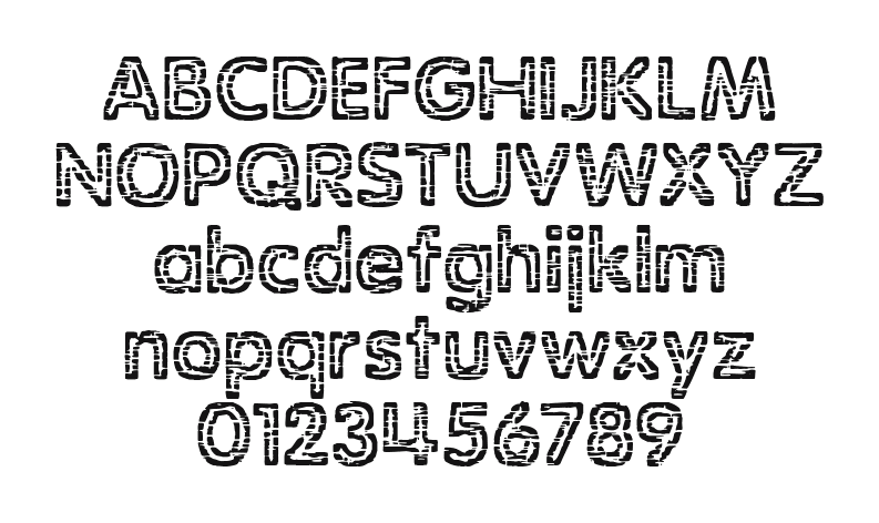 Stagnation--BRK: every letter, A to Z and a to z, and the numbers 0 to 9