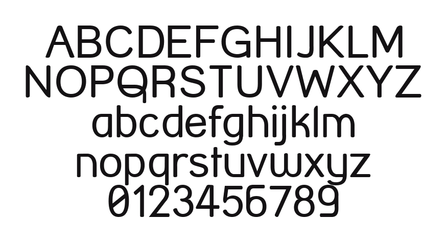 Street-Corner: every letter, A to Z and a to z, and the numbers 0 to 9