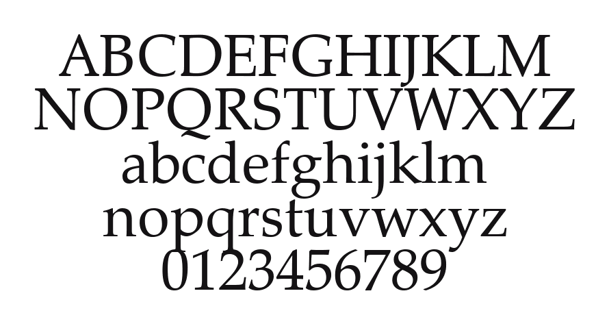 Zapf-Calligraphic-801-BT: every letter, A to Z and a to z, and the numbers 0 to 9