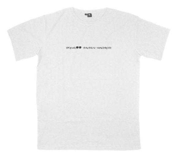 Zone23_zazen-matrix printed on a t-shirt
