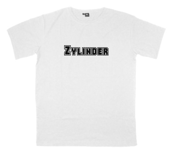 Zylinder printed on a t-shirt
