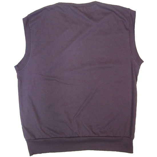 (T06S) Sleeveless BigRib in Fabric Color (2049) Plum in (210 GSM, 100% Cotton) Fabric ColorsStandard fabric for men shirtsFabric Specification100% Cotton210 Grams Per Square MeterPreshrunk materialThe fabric is preshrunk, but depending on the way you wash, the fabric might still have up to 2% of shrinkage more.