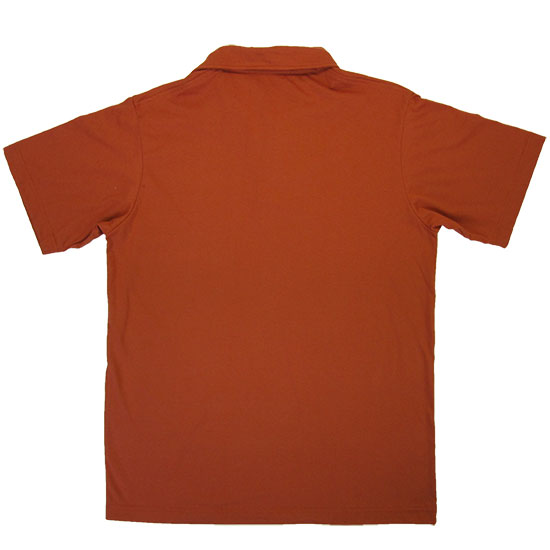 (T11S) Polo Shirt Unisex in Fabric Color (2047) Rust in (210 GSM, 100% Cotton) Fabric ColorsStandard fabric for men shirtsFabric Specification100% Cotton210 Grams Per Square MeterPreshrunk materialThe fabric is preshrunk, but depending on the way you wash, the fabric might still have up to 2% of shrinkage more.